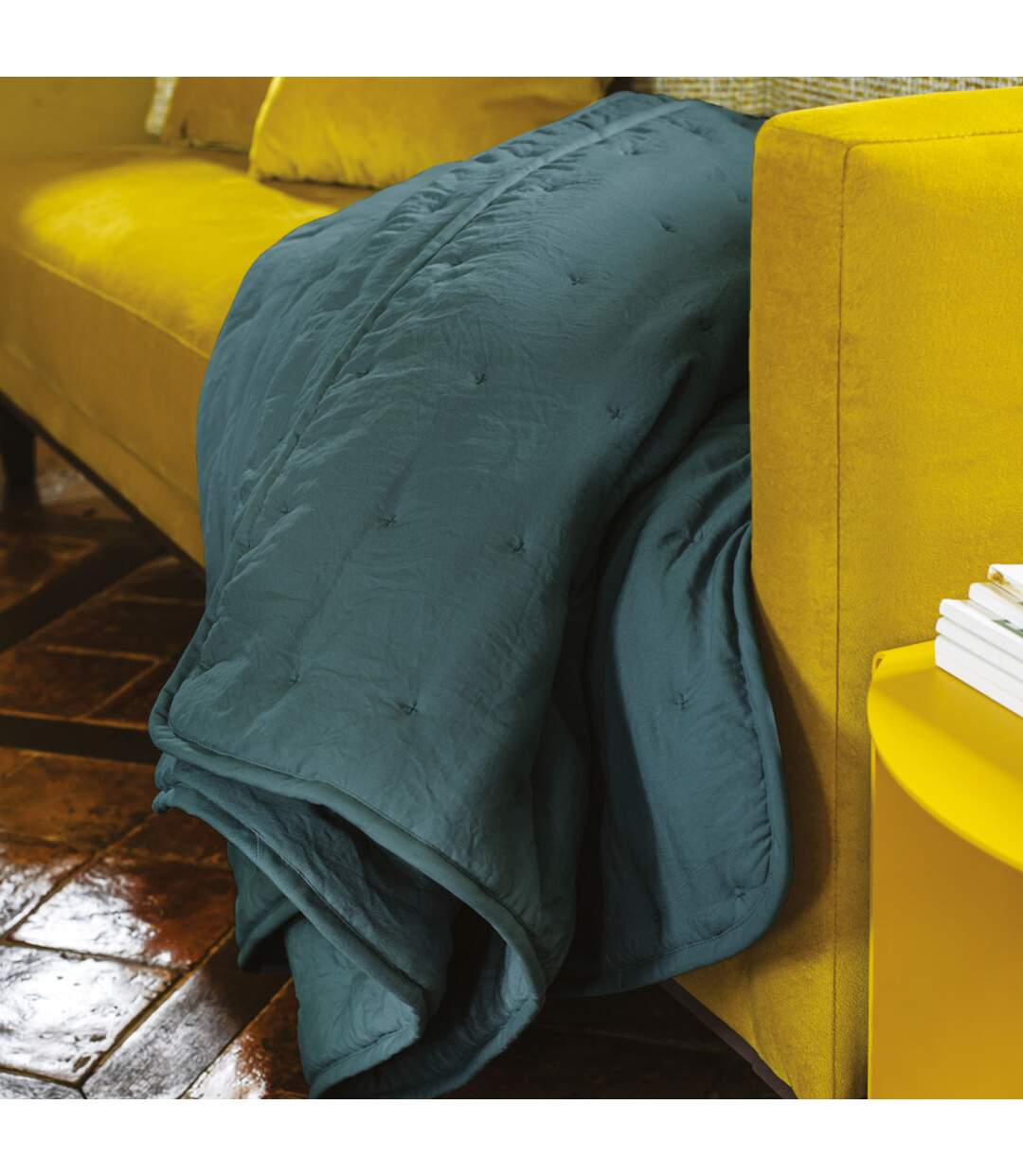 Dessus de lit matelassé ANGKOR polyester-3