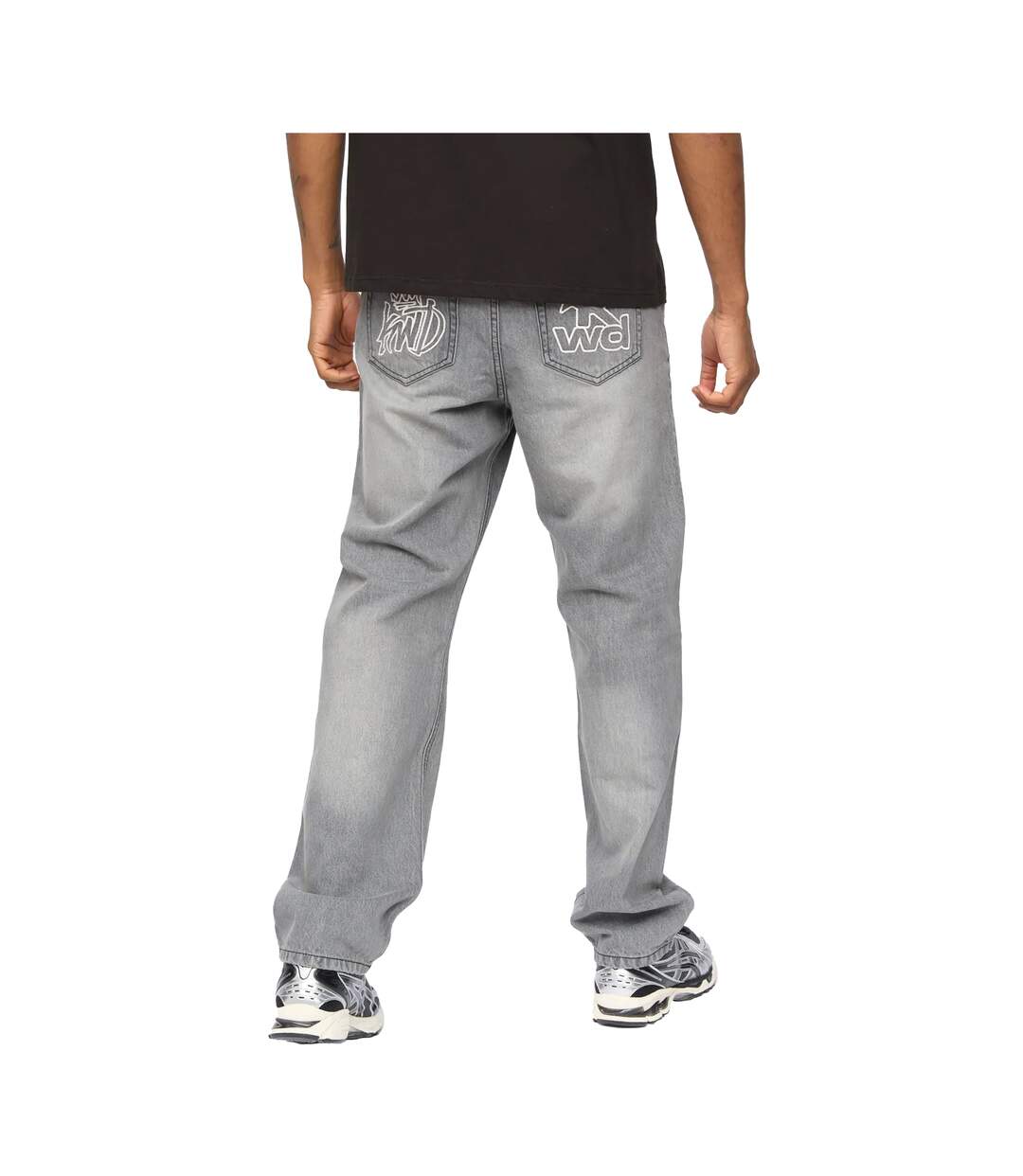Jean Dubback Homme Gris Délavé Kings Will Dream-3