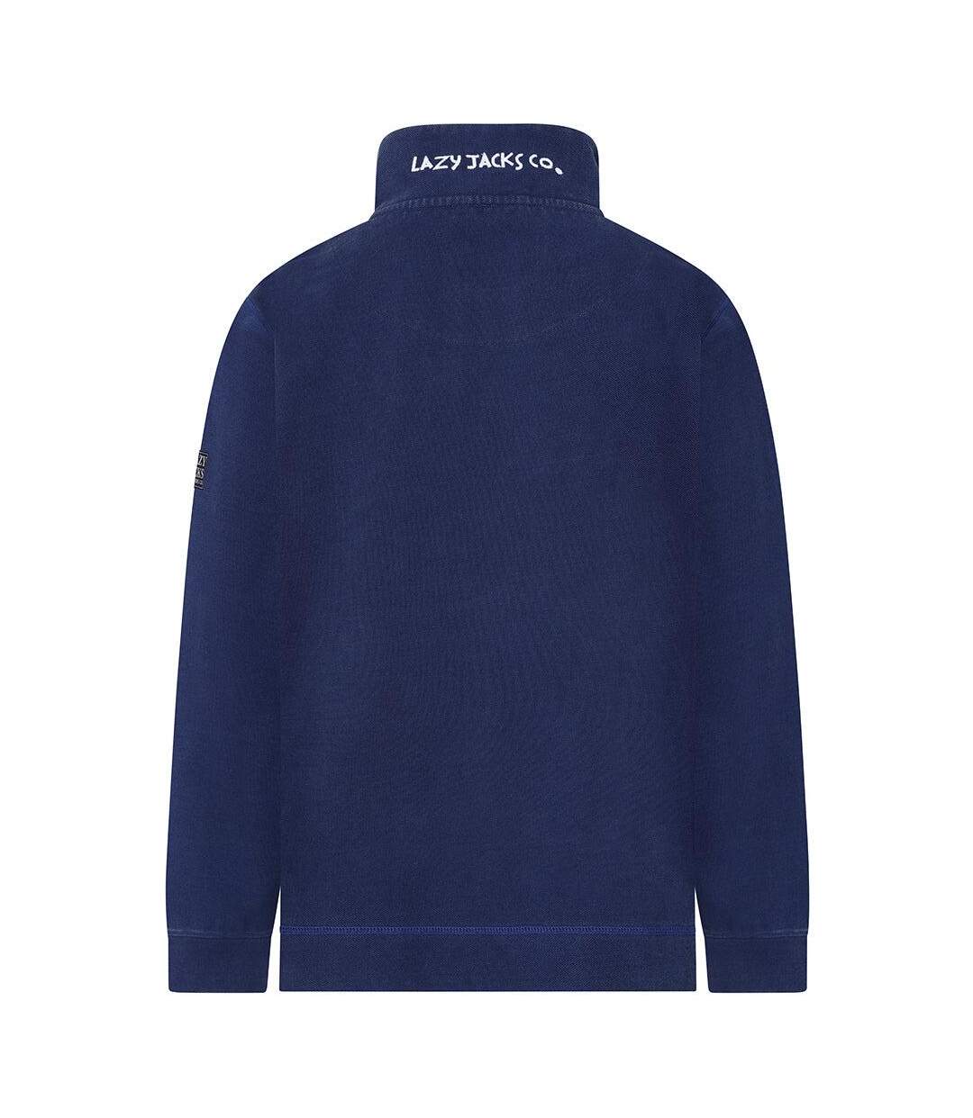 Sweat Homme Bleu Mer Lazy Jacks-3