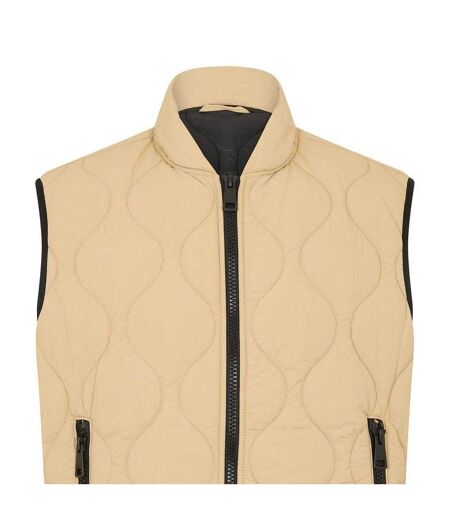 Veste Sans Manches Sans Manches Homme Beige Hugo