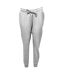 TriDri Pantalon de jogging ajusté pour dames/femmes (Gris chiné) - UTRW7617