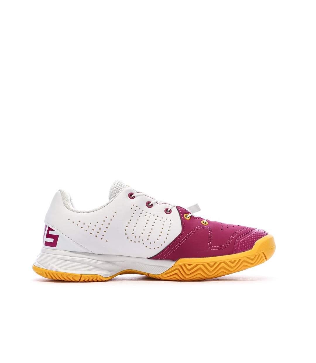 Chaussures de tennis blanches/roses femme wilson kaos k 2.0-2