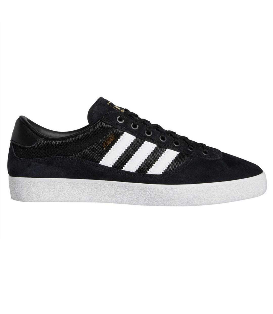 Mens Originals Puig Leather Trainers Black Adidas-1