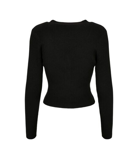 Cardigan Motif/style Courte Femme Noir Urban Classics