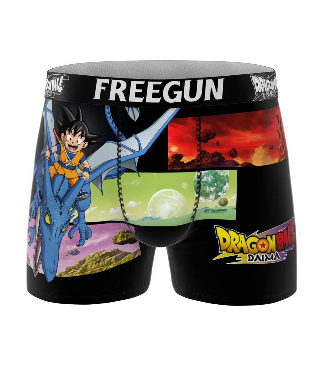 Lot de 4 boxers homme Dragon Ball Daima Freegun-3