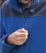 Men's Blue Full-Zip Fleece Jacket
