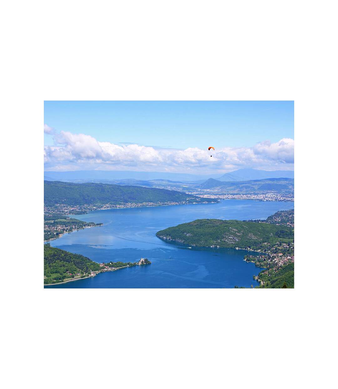 Sensations parapente : vol magique de 35 min au-dessus du lac d'Annecy - SMARTBOX - Coffret Cadeau Sport & Aventure