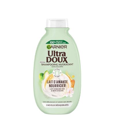 Shampooing hydratant garnier lait d'amande nourricier - 250 ml - 250ml
