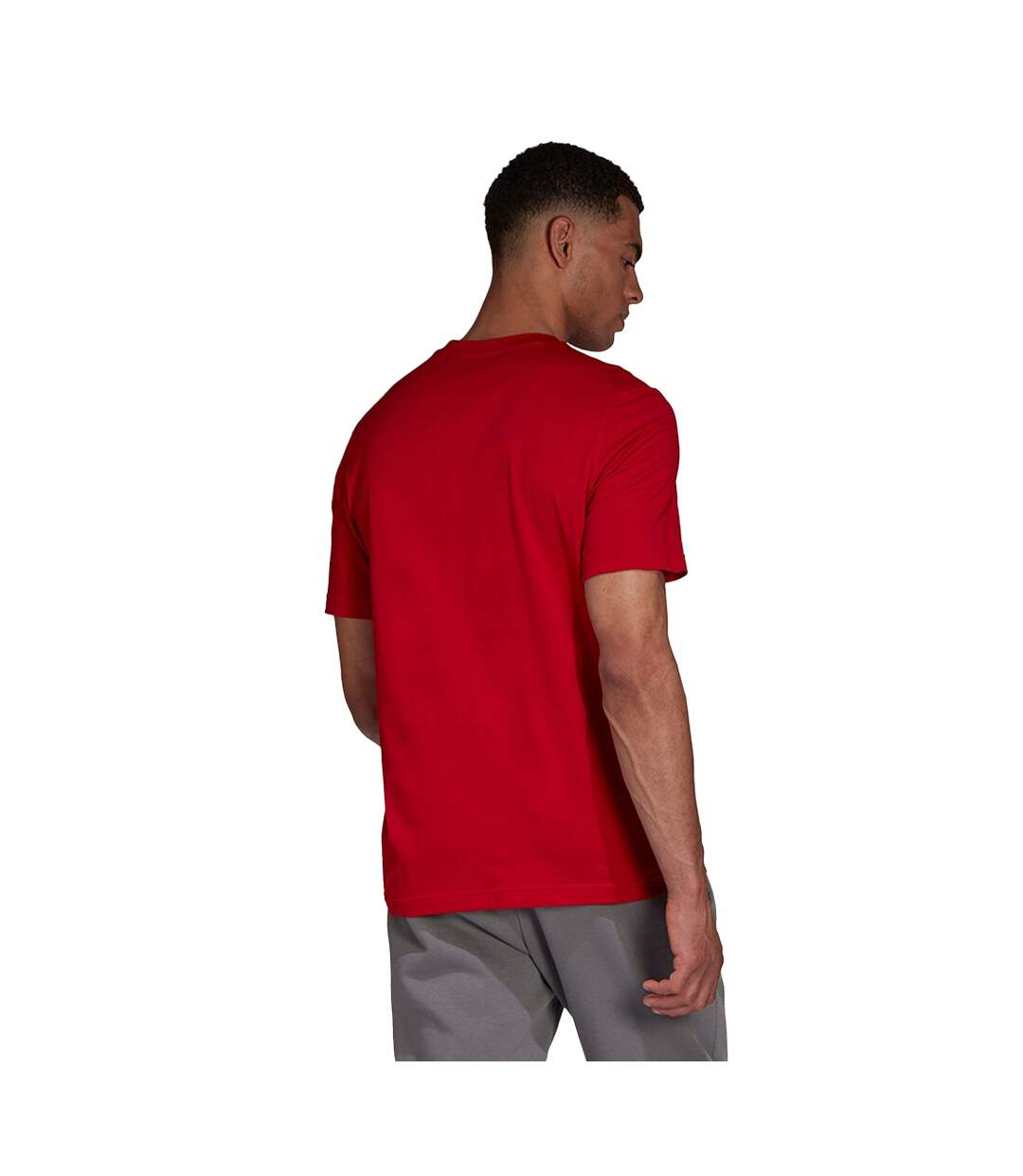 T-shirt Entrada Homme Rouge Adidas-3