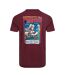 T-shirt quack to the future homme bordeaux sombre Weird Fish