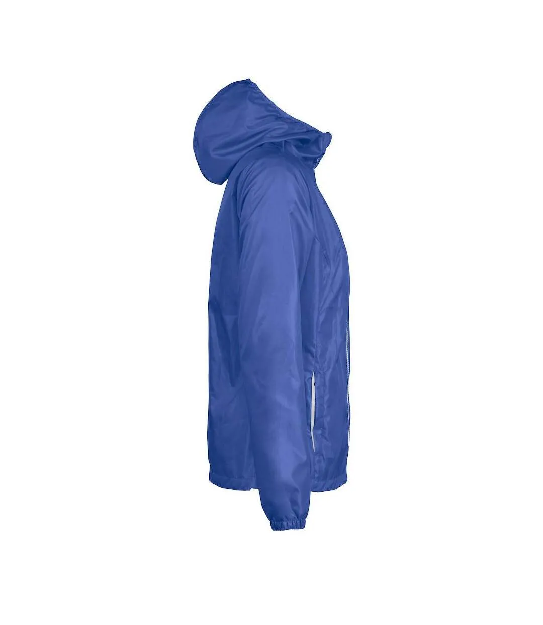 Womens/ladies Fastplant Jacket Blue Printer RED-3