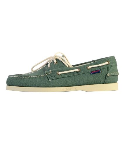 Mocassin à Lacets Docksides Sebago 100Z Washed Canvas