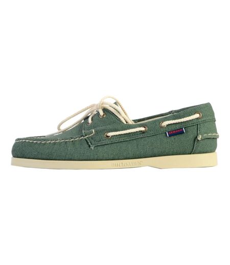 Mocassin à Lacets Docksides Sebago 100Z Washed Canvas