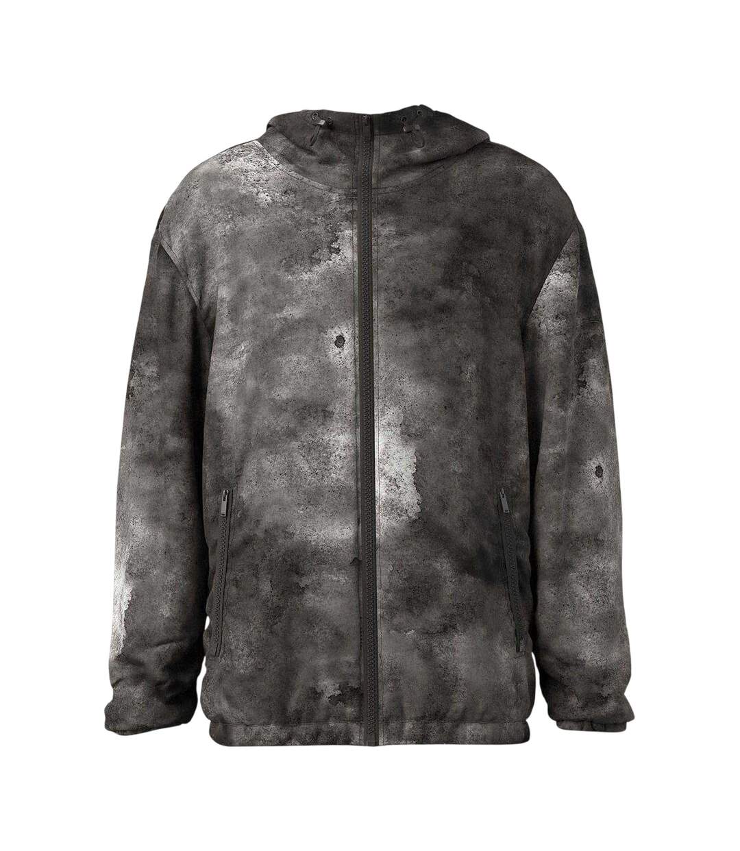 Blouson Aviateur Motif/style Effet Marbré Homme Gris Diesel-2