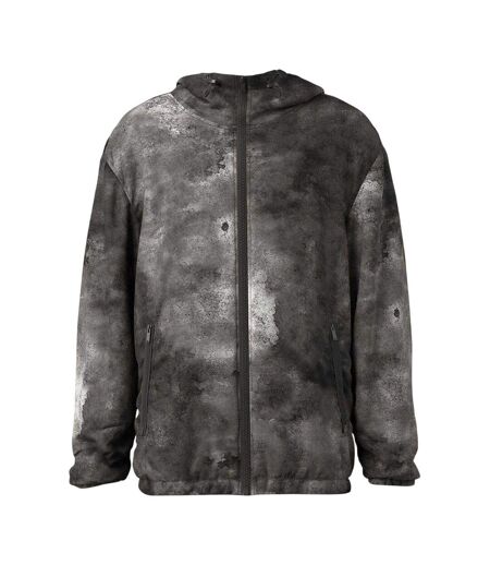 Blouson Aviateur Motif/style Effet Marbré Homme Gris Diesel