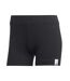 Short Noir Femme Adidas Rib - S