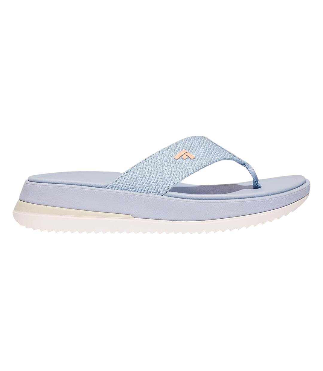 Womens/ladies Surff Two Tone Toe Post Sandals Skywash Blue FitFlop-1