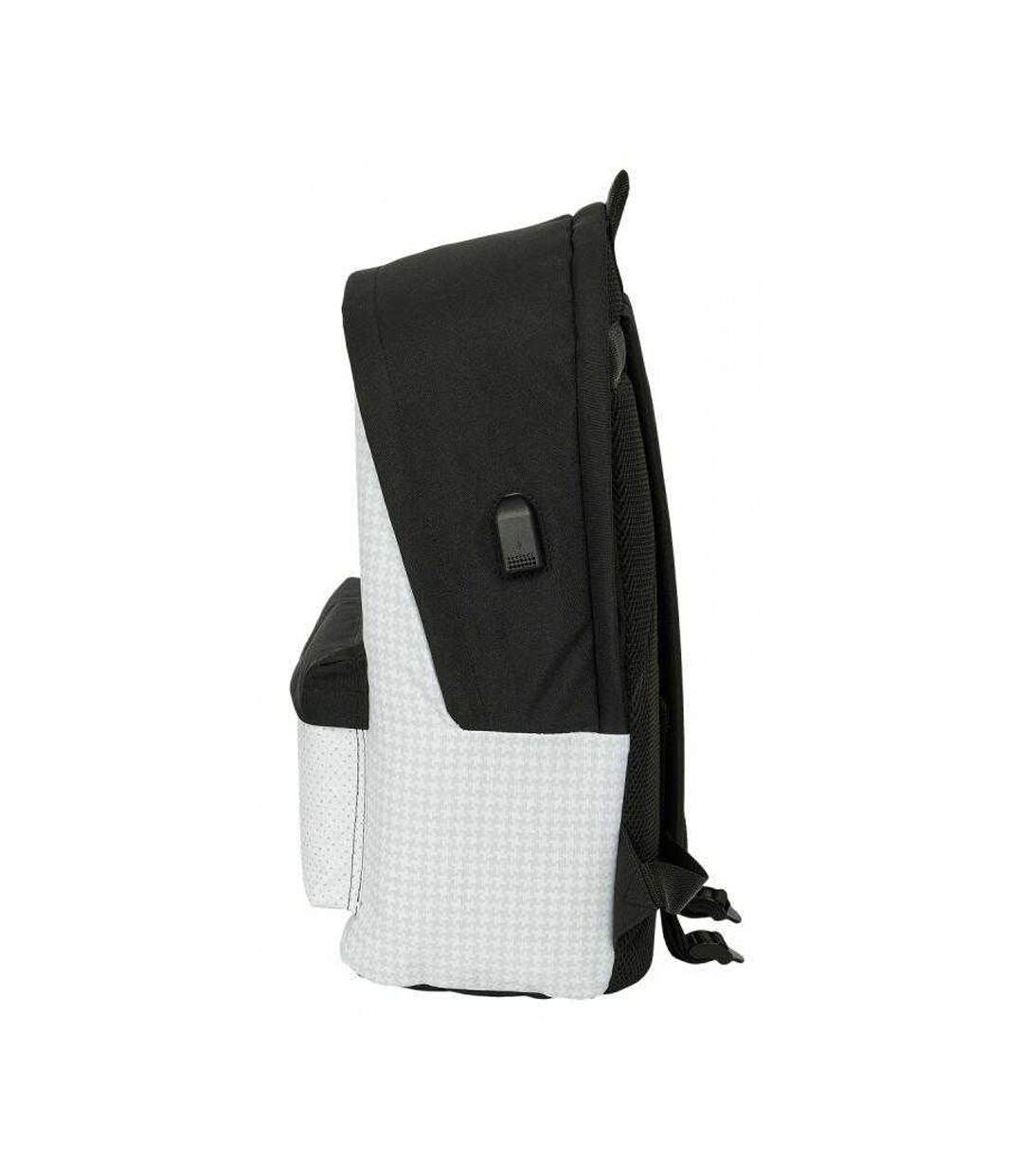 Logo Backpack One Size White Black Real Madrid CF-3