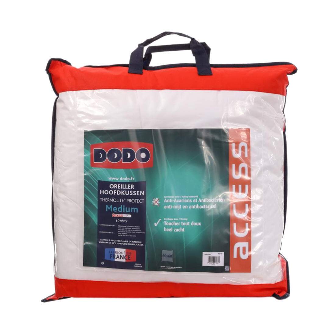 Oreiller Anti-Acariens Medium Dodo Thermolite Protect 60x60 - 60x60-1