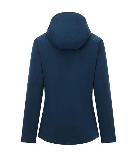 Doudoune Imperméable Et Extensible À Capuche Et Ourlets Ajustables Highton Femme Bleu Marine Bleu Ciel Regatta