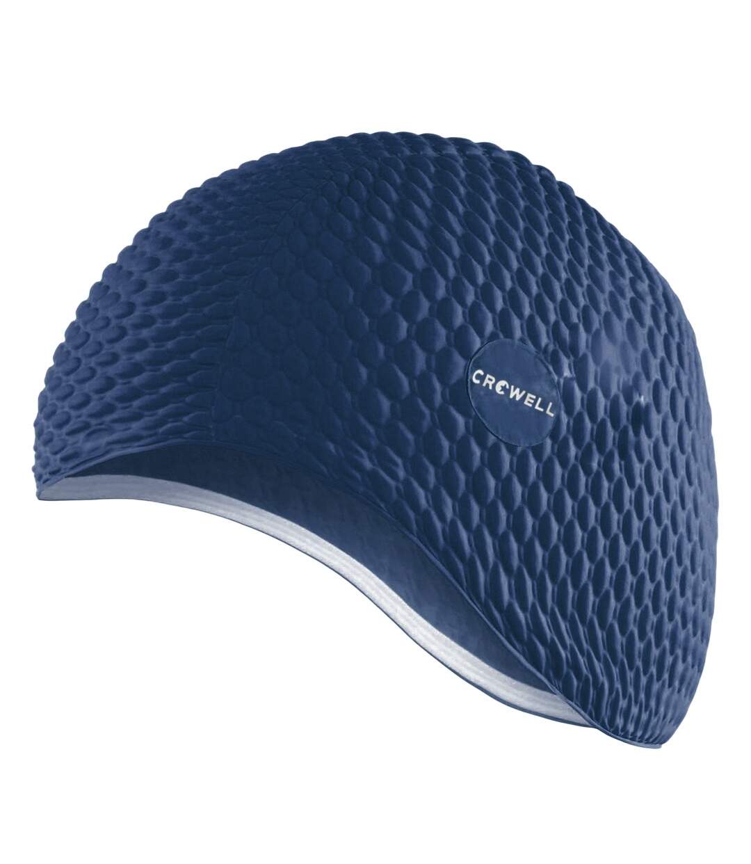 Bonnet De Bain Motif/style Bulles Java Adulte Bleu Marine Crowell-1