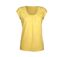Tee-shirt Mayflower Djibouti2 en coton bio : la touche solaire du col bateau froncé-5
