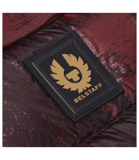 Veste Sans Manches Motif/style Abstrait Laurel Femme Rouge Belstaff