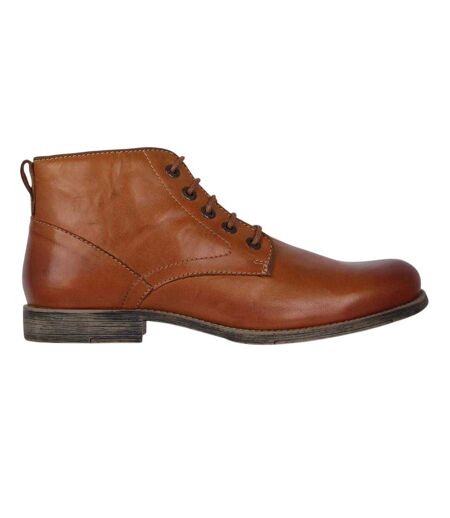 Bottes Décontracté Motif/style Effet Rétro Casca Homme Marron Firetrap