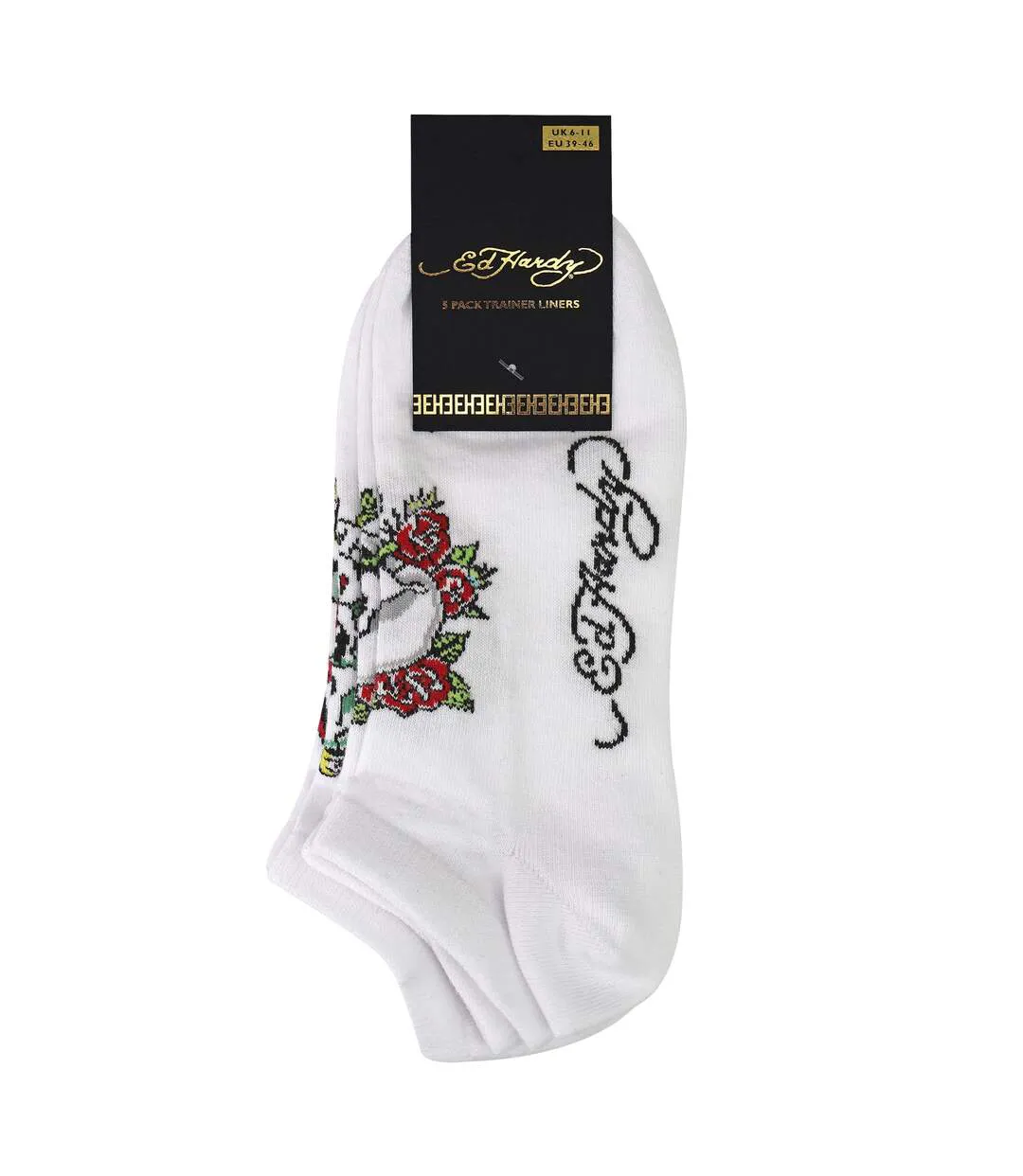 5 Pack Mens Cotton Rich Low Cut Trainer Liner Sports Gym Socks-2