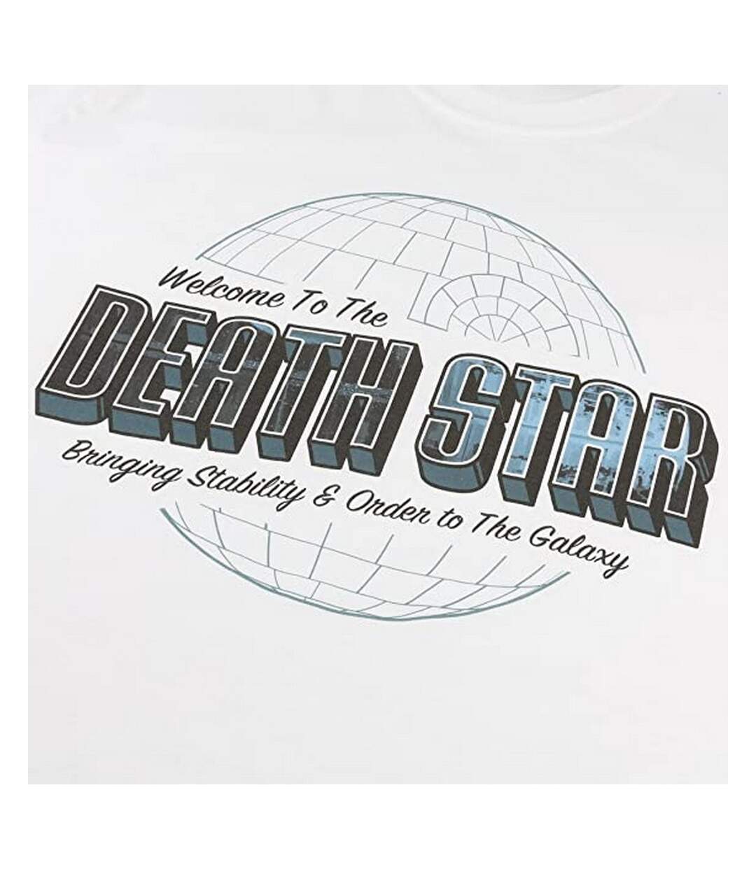 Star Wars - T-shirt WELCOME TO THE DEATH STAR - Homme (Blanc) - UTTV1299