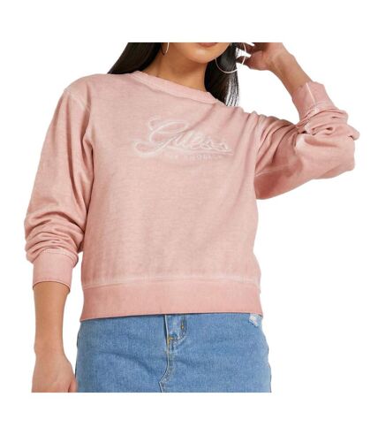 Sweat Rose Femme Guess Valerya - L