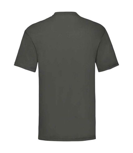 Mens valueweight t-shirt light graphite Fruit of the Loom