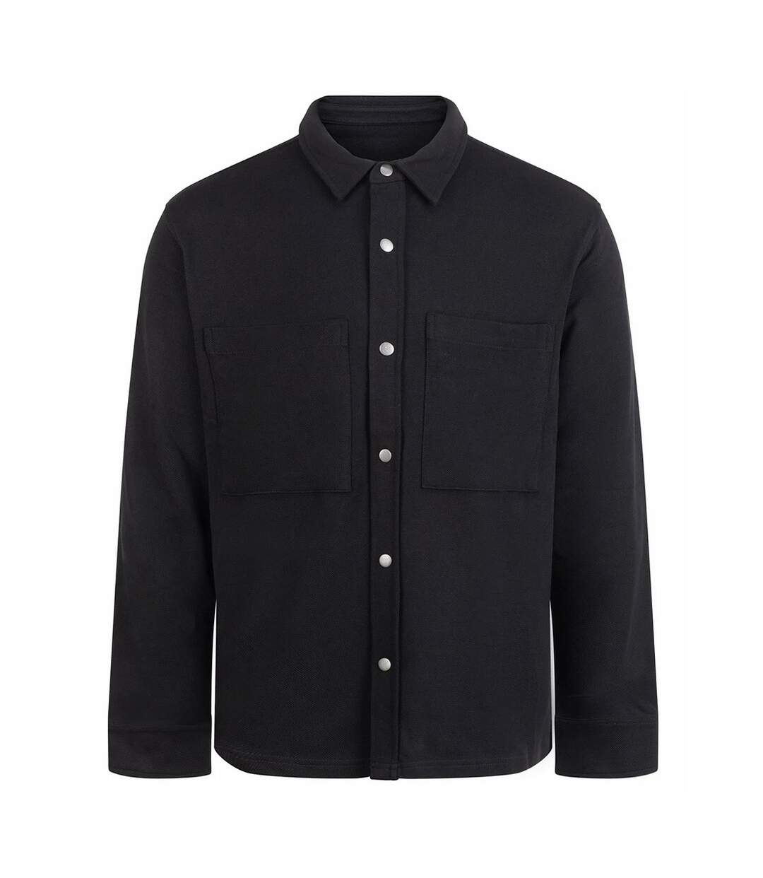 Surchemise Manches Longues Premium Adulte Noir Front Row-1