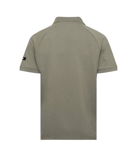 Mens Topfield Polo Shirt Olive Duck And Cover