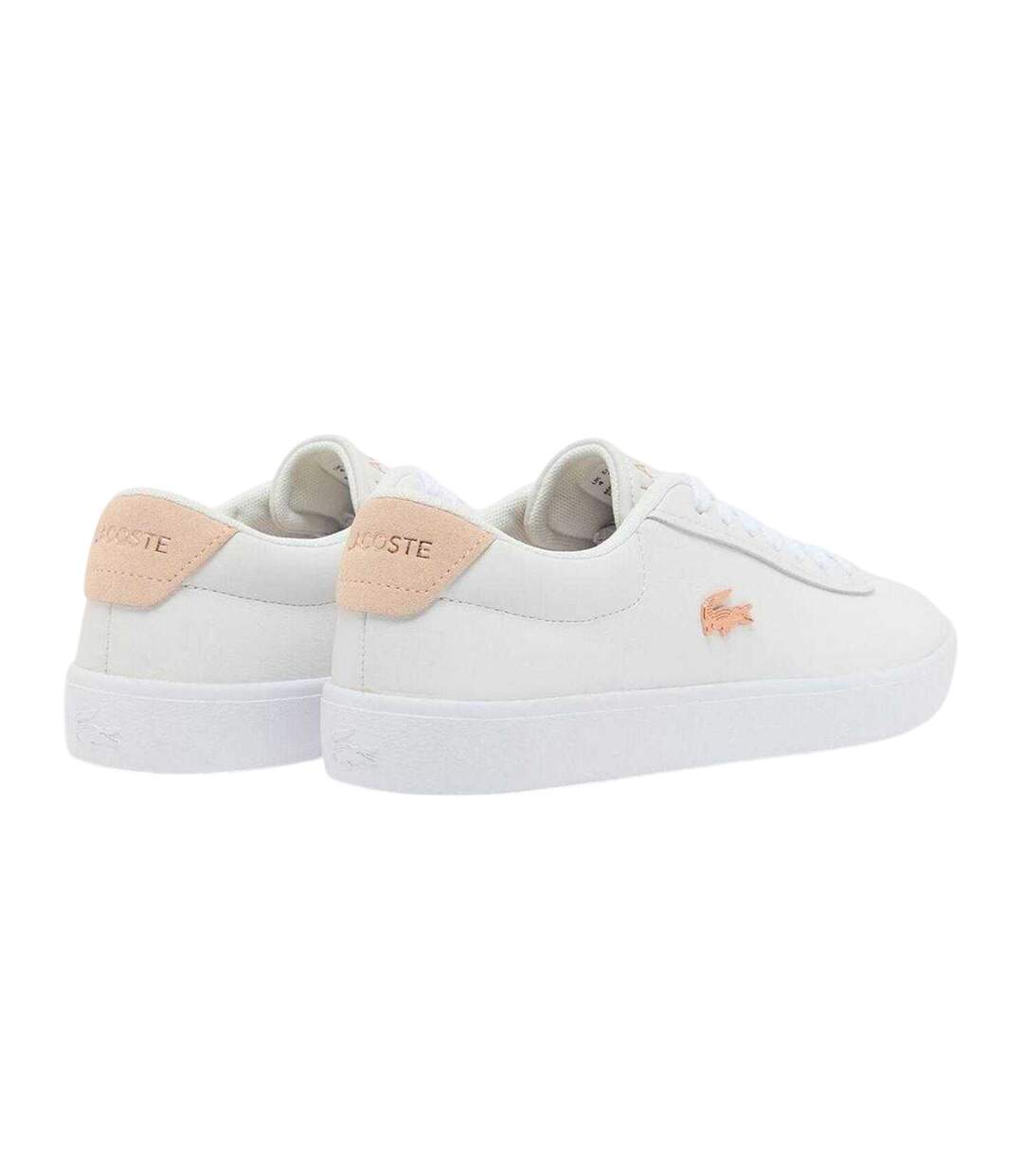 Baskets Baseshot Evo Femme Rose Blanc Lacoste-2