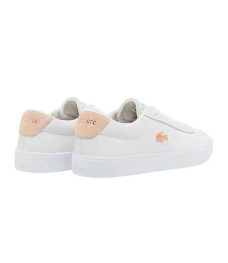 Baskets Baseshot Evo Femme Rose Blanc Lacoste