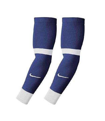 Pack Of 2  Matchfit Football Shin Guard Sleeves  Navy Blue Nike