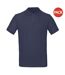 Polos homme bleu nuit B&C