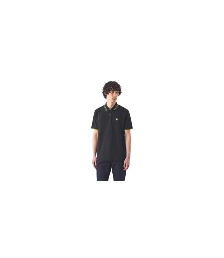 Mens Regular Polo Shirt Black Pretty Green