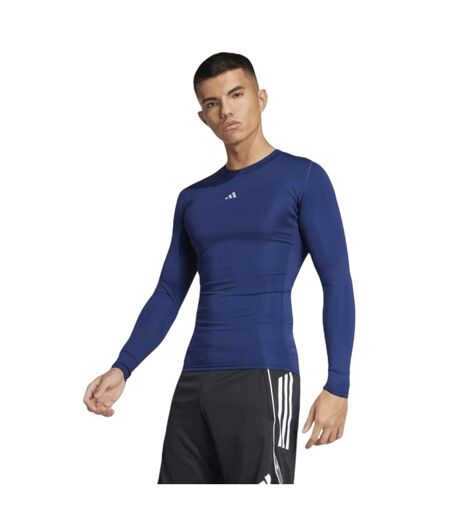 T-shirt Manches Longues Techfit Homme Bleu Marine Adidas