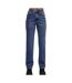 Jean droit bleu femme pieces kelly 17147293-1