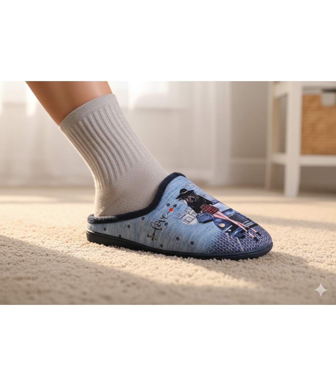 Pantoufles Femme Mule PhotoPrint-3