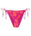 Bas De Maillot De Bain Style Fleurs Feni Femme Orange Rose Martes-1