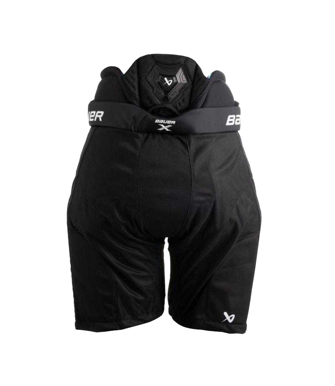 Childrens/kids Hockey Shorts Black Bauer-2