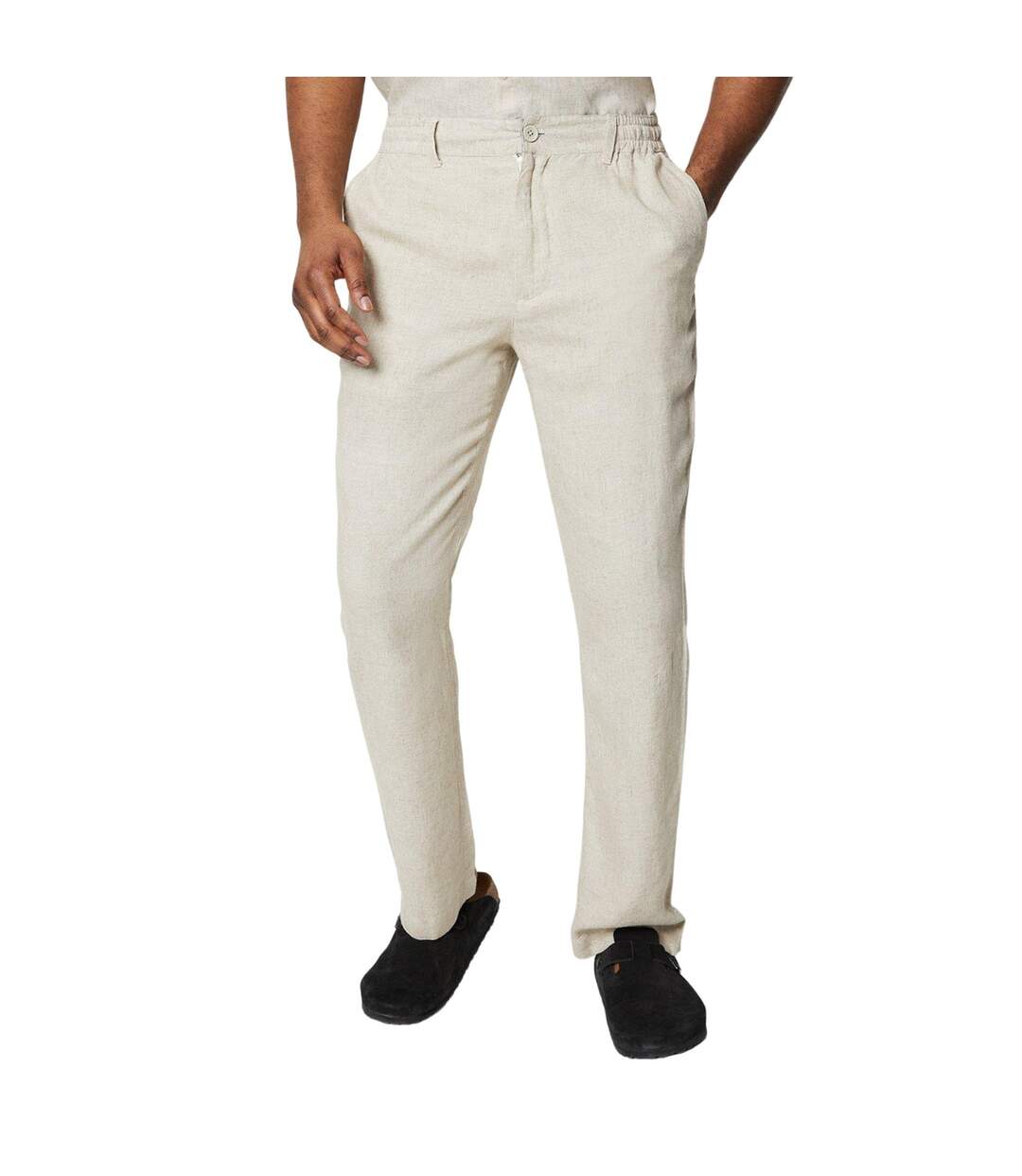 Pantalon homme beige pâle Maine-1