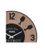 Horloge Murale Vintage Lais 57cm Naturel & Noir