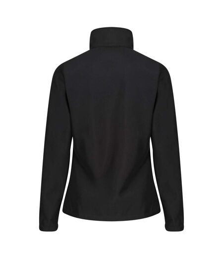 Regatta Standout Womens/Ladies Ablaze Printable Soft Shell Jacket (Black/Classic Red) - UTPC3285