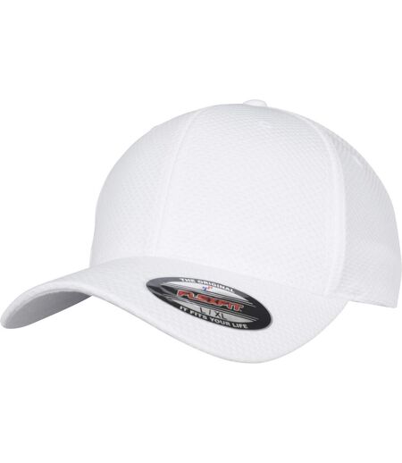 Casquette flexfit blanc Yupoong