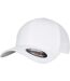 Casquette flexfit blanc Yupoong-1