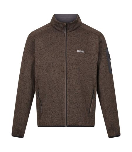 Mens Newhill Marl Full Zip Fleece Jacket Crocodile Regatta